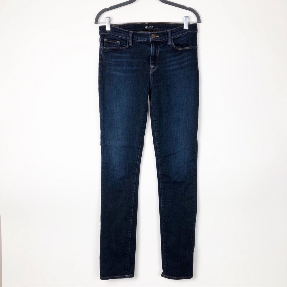 J Brand Mid Rise Raul Skinny Jeans